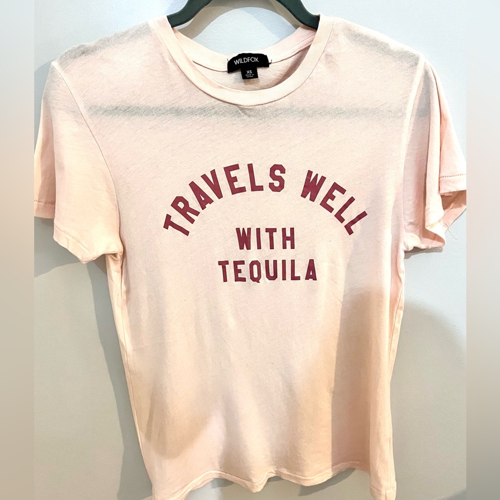 “Travels Well w/Tequila” Tee
